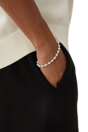 Pearl Spacer Bracelet